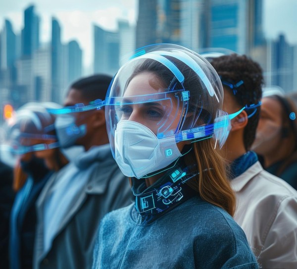 defending against the pandemic,科技与口罩的深度融合 defending against the pandemic,科技与口罩的深度融合